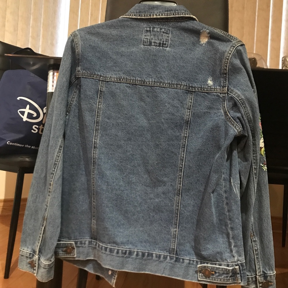 Embroidered Jean Jacket - Picture 2 of 3